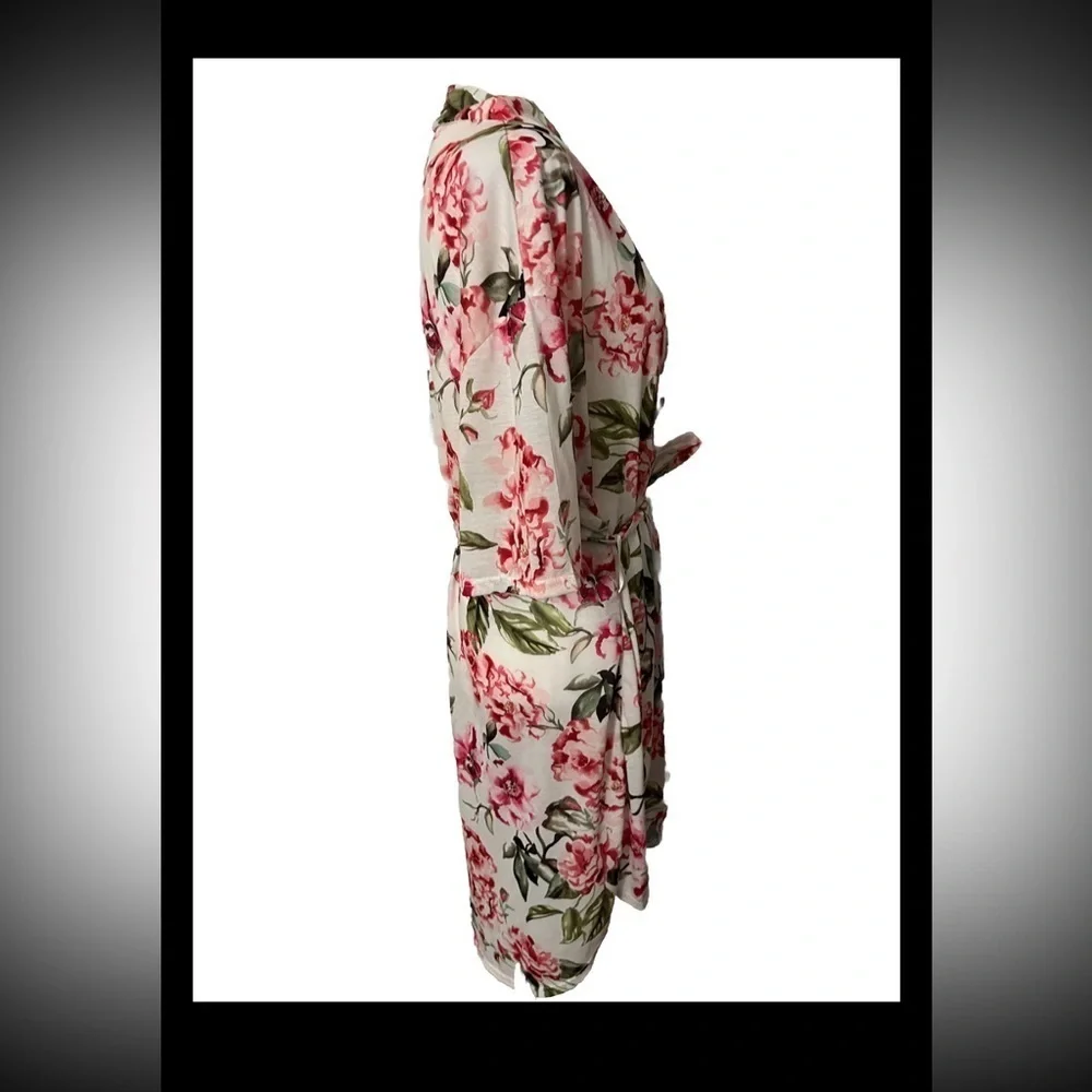 Show Me Your MUMU Intimates Brie Rose Robe One Size